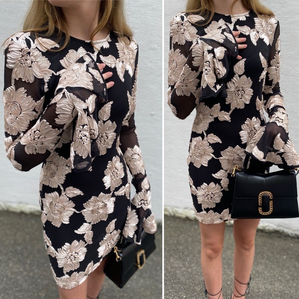 Rotate long sleeve mini dress - Picture 11 of 16